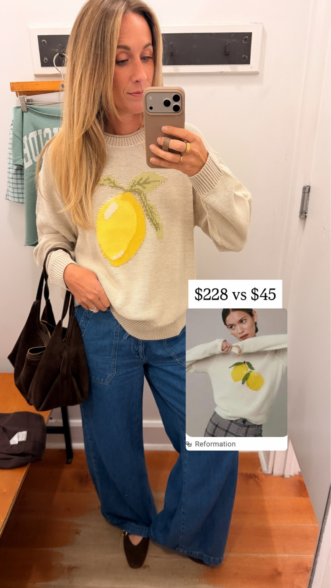 American eagle oversized lemon sweatshirt 

#LTKU #LTKmomlife #LTKootd