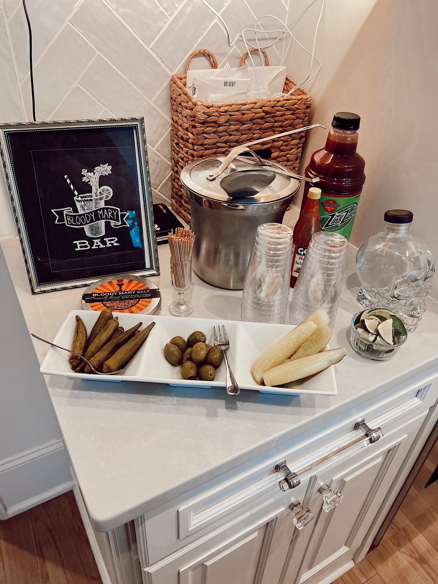 Baby Shower Brunch Bloody Mary Bar!🤍

#LTKbump #LTKSeasonal #LTKhome