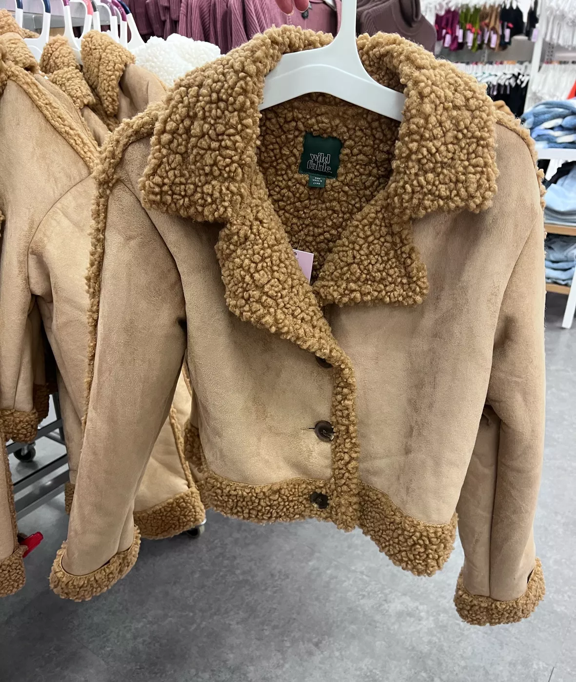 Wild Fable Women's Faux Fur Jacket