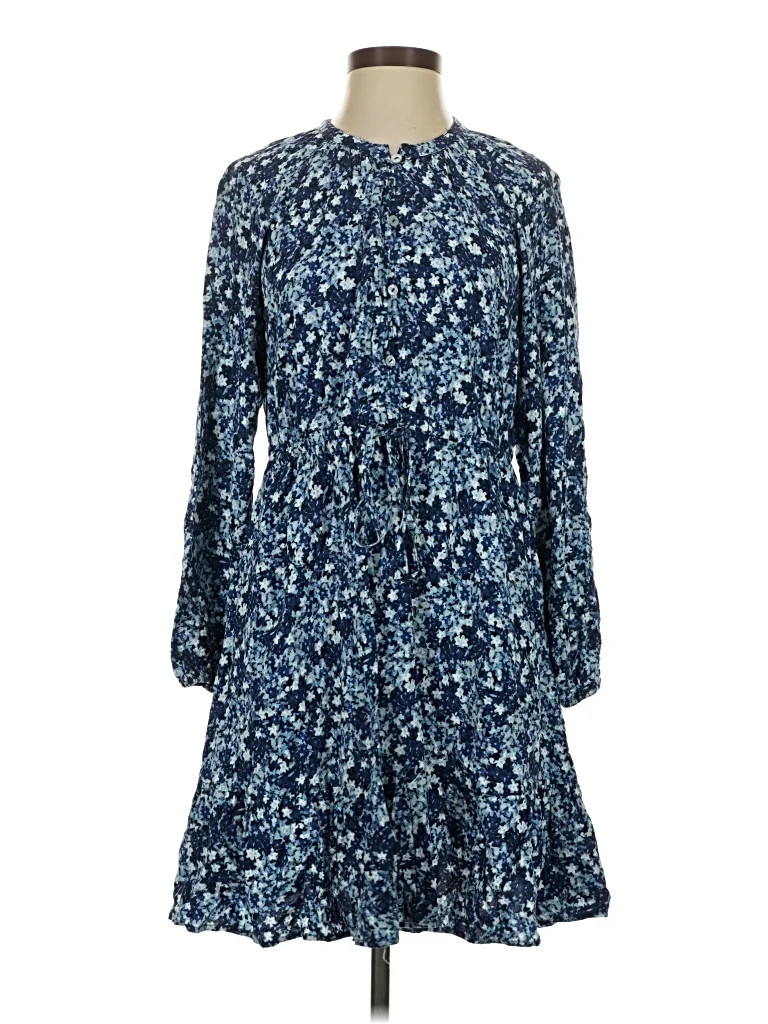 Time and Tru 100% Rayon Blue Casual Dress Size S - 40% off | ThredUp (US)