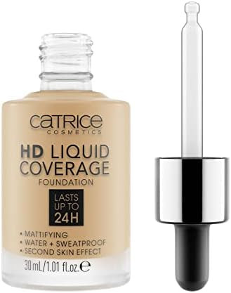 Catrice | HD Liquid Coverage Foundation | High & Natural Coverage | Vegan & Cruelty Free (034 | Medi | Amazon (US)