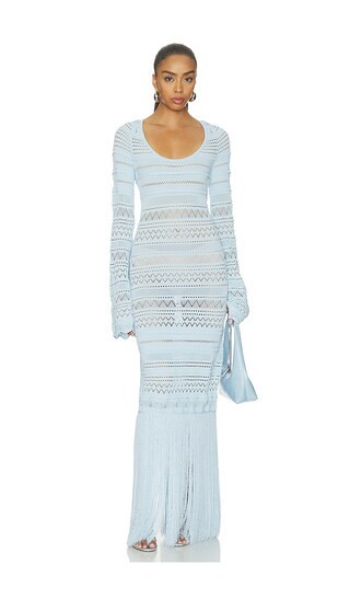 DEVON WINDSOR Uma Dress in Baby Blue. - size M | Revolve Clothing (Global)