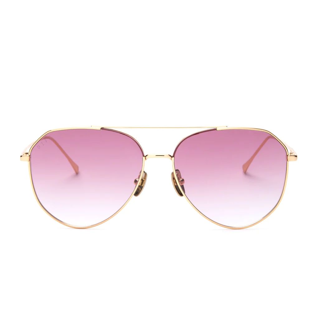 DASH - GOLD + ROSE GRADIENT | DIFF Eyewear