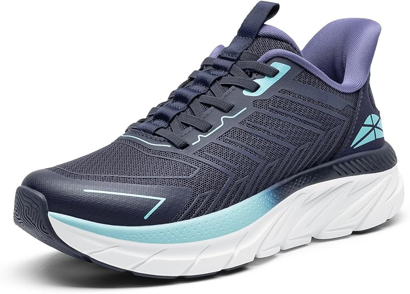 ALLSWIFIT Women's Slip On Walking Shoes Running Comfortable Tennis Breathable Non Slip Athletic G... | Amazon (US)