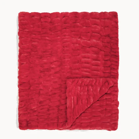 Cherry Red | Lola Blankets