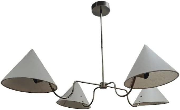 nauticaz Large 5 Lights Elegant Sputnik Chandelier Fixture for Dinning Table and Drawing Room Lig... | Amazon (US)