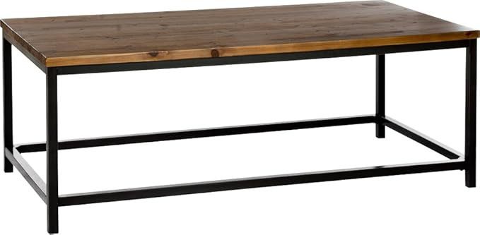 Safavieh American Homes Collection Alec Brown Pine Coffee Table | Amazon (US)