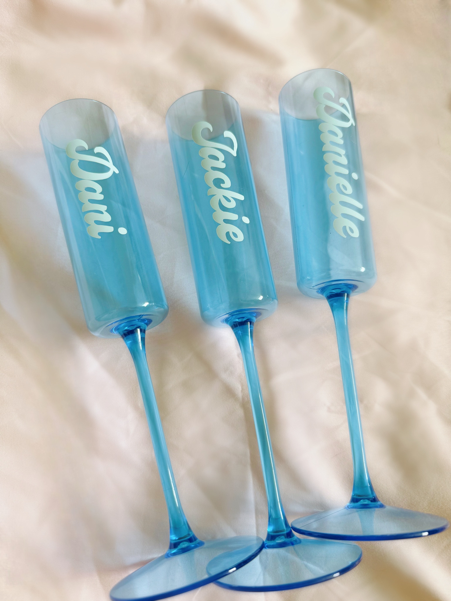 Wanting the perfect bach bag upgrade? Custom champagne flutes!  Message us on Etsy to order!

#LTKParties #LTKWedding #LTKTravel