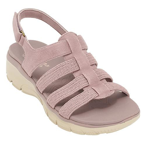 Skechers Easy Going Adjustable Fisherman Sandals - Pink - Size 7 1/2-w | HSN