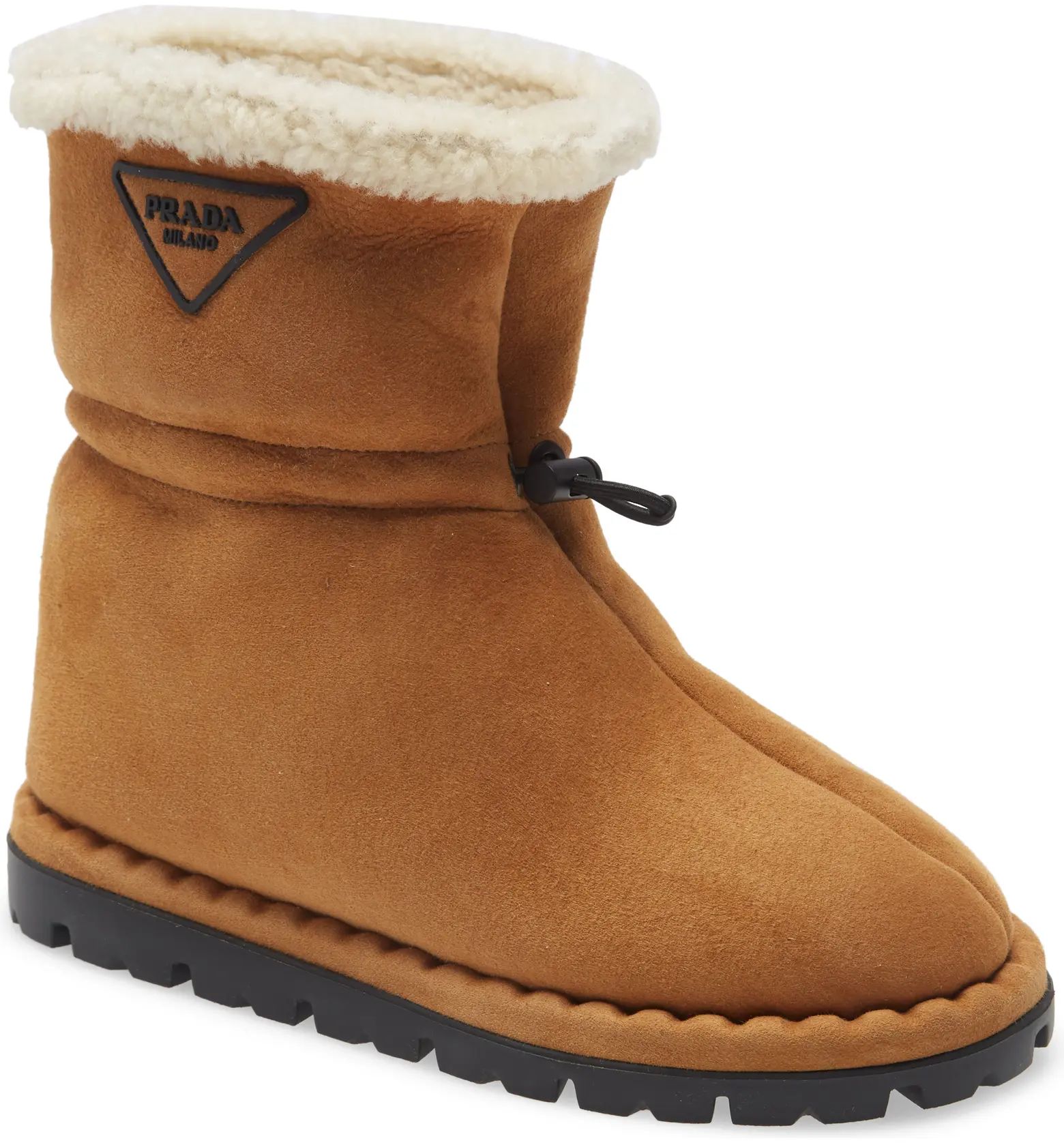 Blow Logo Genuine Shearling Lined Bootie | Nordstrom