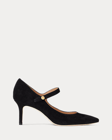 Lanette Suede Mary Jane Pump | Ralph Lauren (UK)