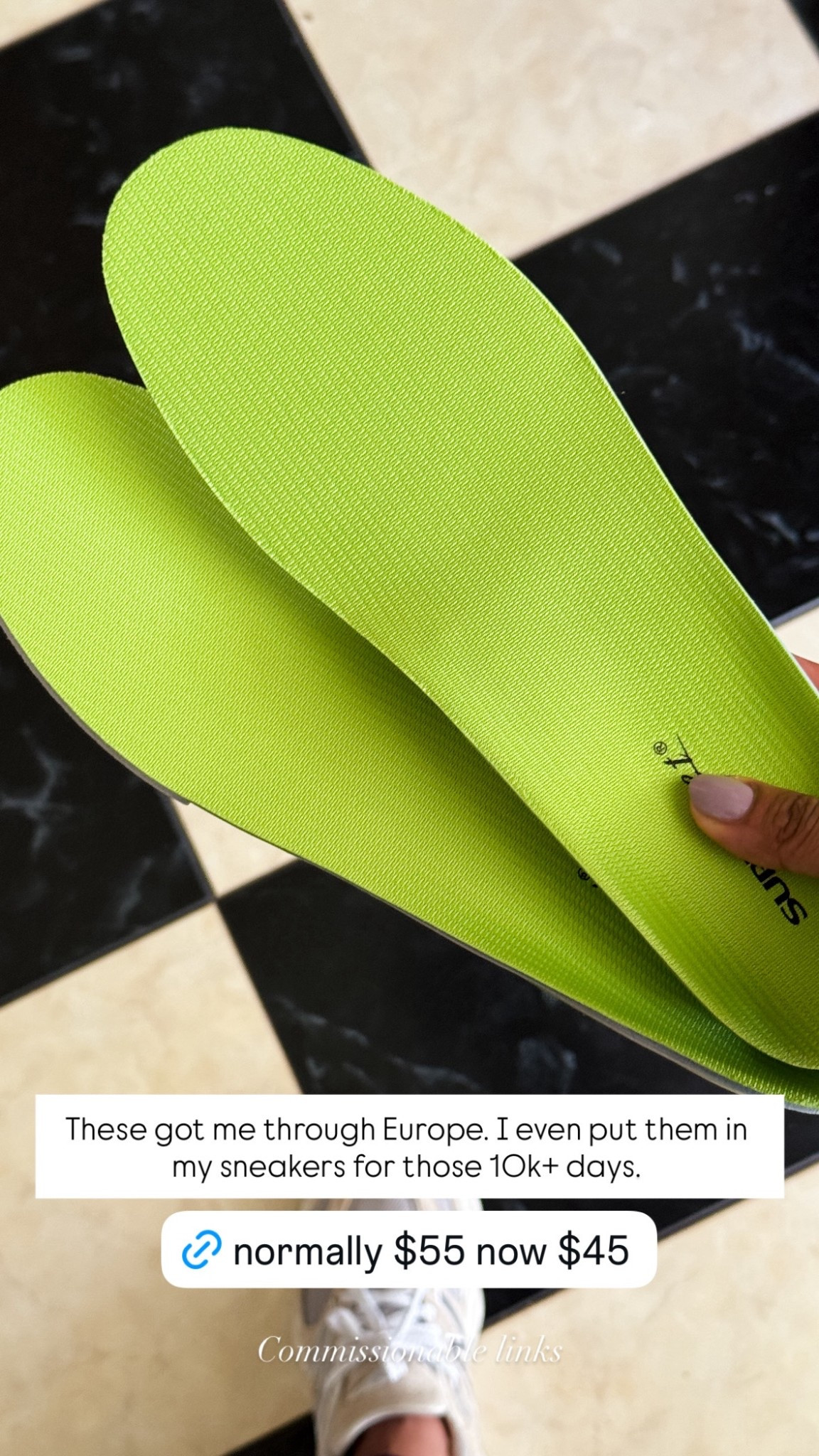 I put these insoles even in my sneakers, they save me when I’m traveling or on those days where I’m getting 10k steps. They’re on sale right now! 

#LTKSaleAlert #LTKTravel