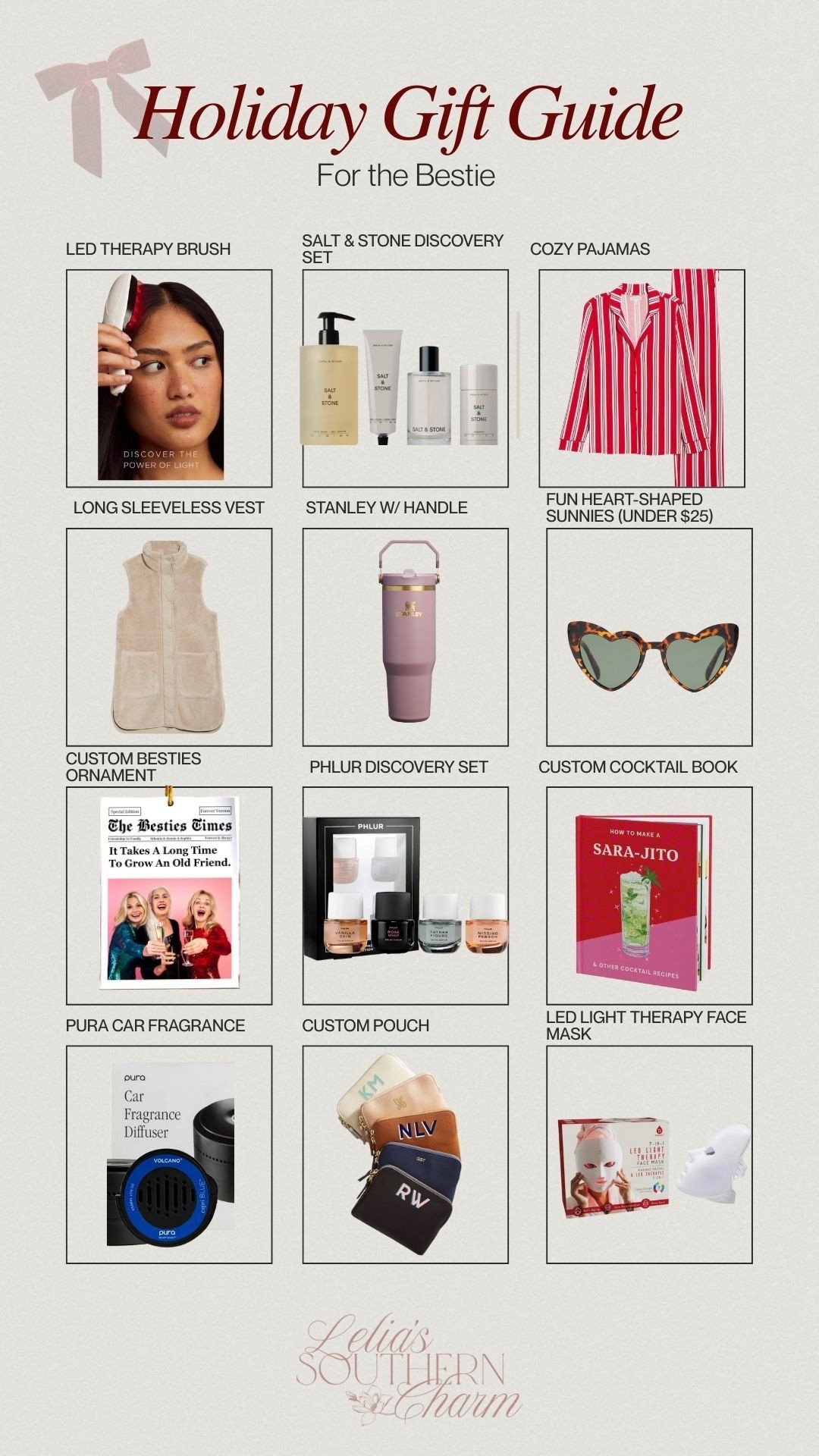 Gift guide for the bestie / gift guide for her / gift guide for best friend / gift guide under $100

#LTKGiftGuide #LTKHoliday #LTKFindsUnder100