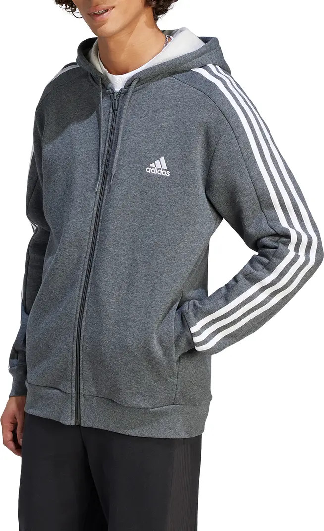 Fleece 3-Stripes Track Jacket | Nordstrom Rack