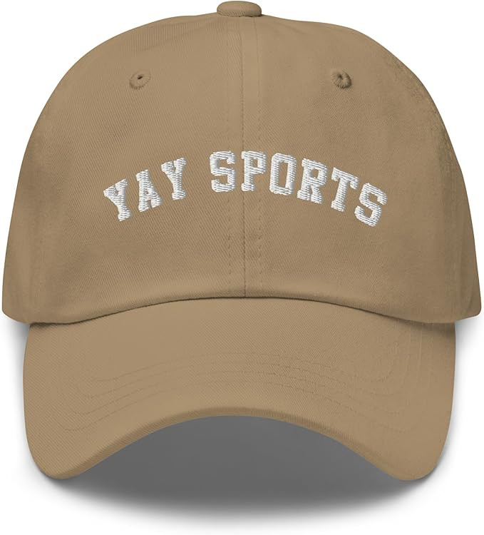 Winnie Rose Apparel Yay Sports Dad Hat | Amazon (US)
