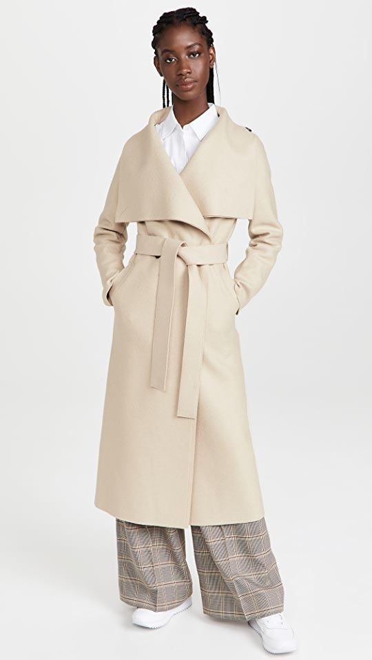 Harris Wharf London Women volcano coat pressed wool | SHOPBOP | Shopbop