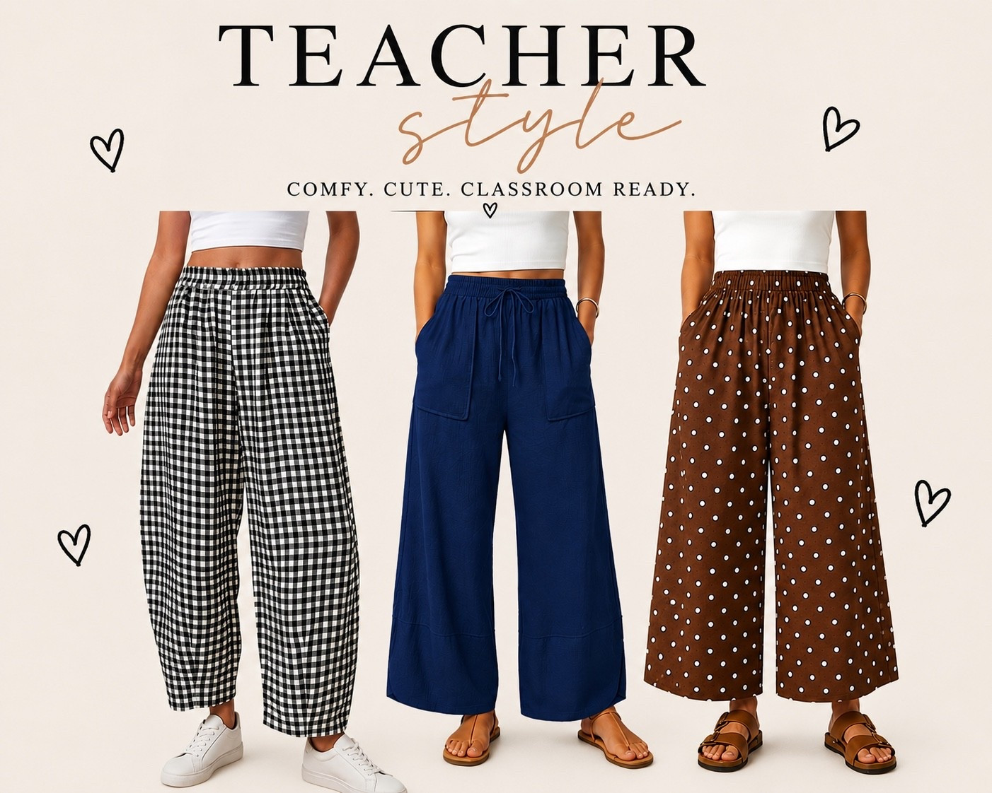 3 super affordable easy to wear pants you’re going to want to snag for the school year!

#LTKootd #LTKmorningroutine #LTKWorkwear