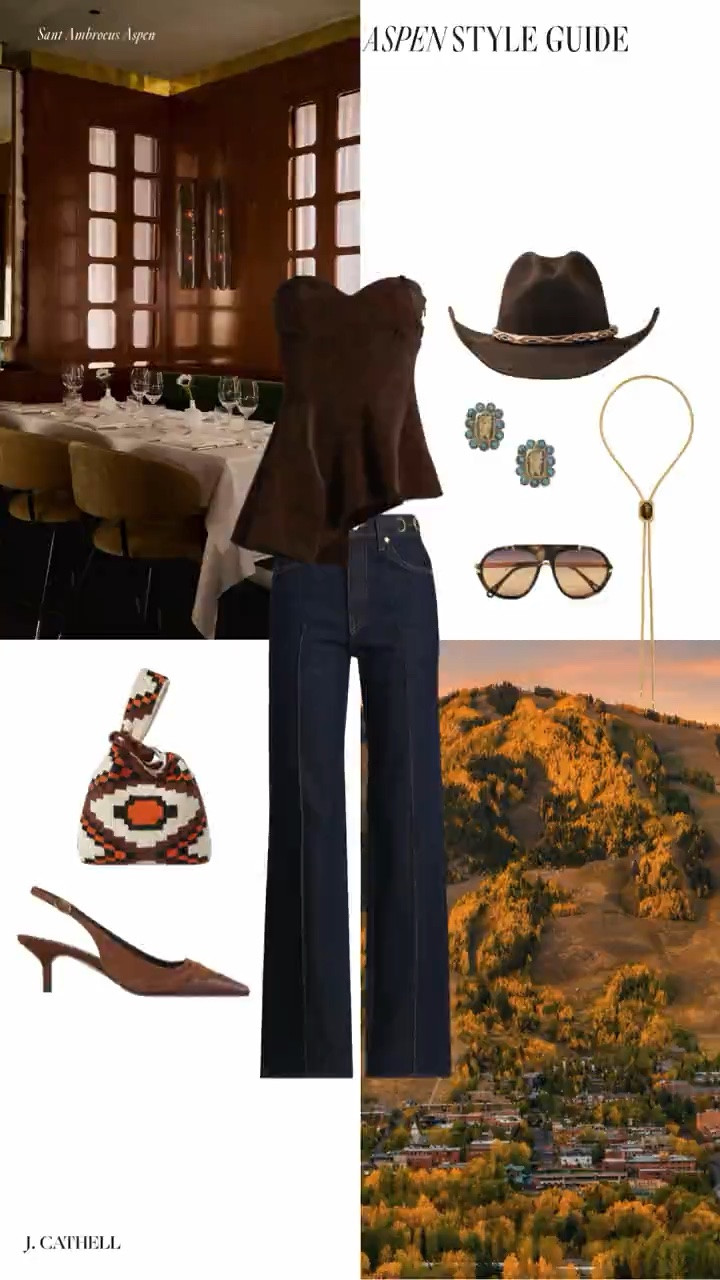 🍂 Aspen in the fall is equal parts mountain escape, incredible food, and some of the best western-inspired style of the season.

In A Fall Style Guide to Aspen, I’m sharing 11 chic outfits for a luxe getaway out west, plus a few of my favorite Aspen spots and the places still on my list for next time. Think rich suede, warm layered textures, polished boots, statement jackets, and elevated western pieces that feel perfectly at home in the mountains.

Whether you’re headed to Aspen this fall or simply love the luxe western look, tap to shop all 11 outfits and start planning your own mountain moment. 🤎🏔️✨

#LTKStyle #AspenStyle #FallFashion #WesternStyle #AspenOutfits #MountainChic #LuxeWestern #FallTravel #SuedeStyle #OutfitInspiration #LTKFinds

#LTKSeasonal #LTKOver40 #LTKTravel