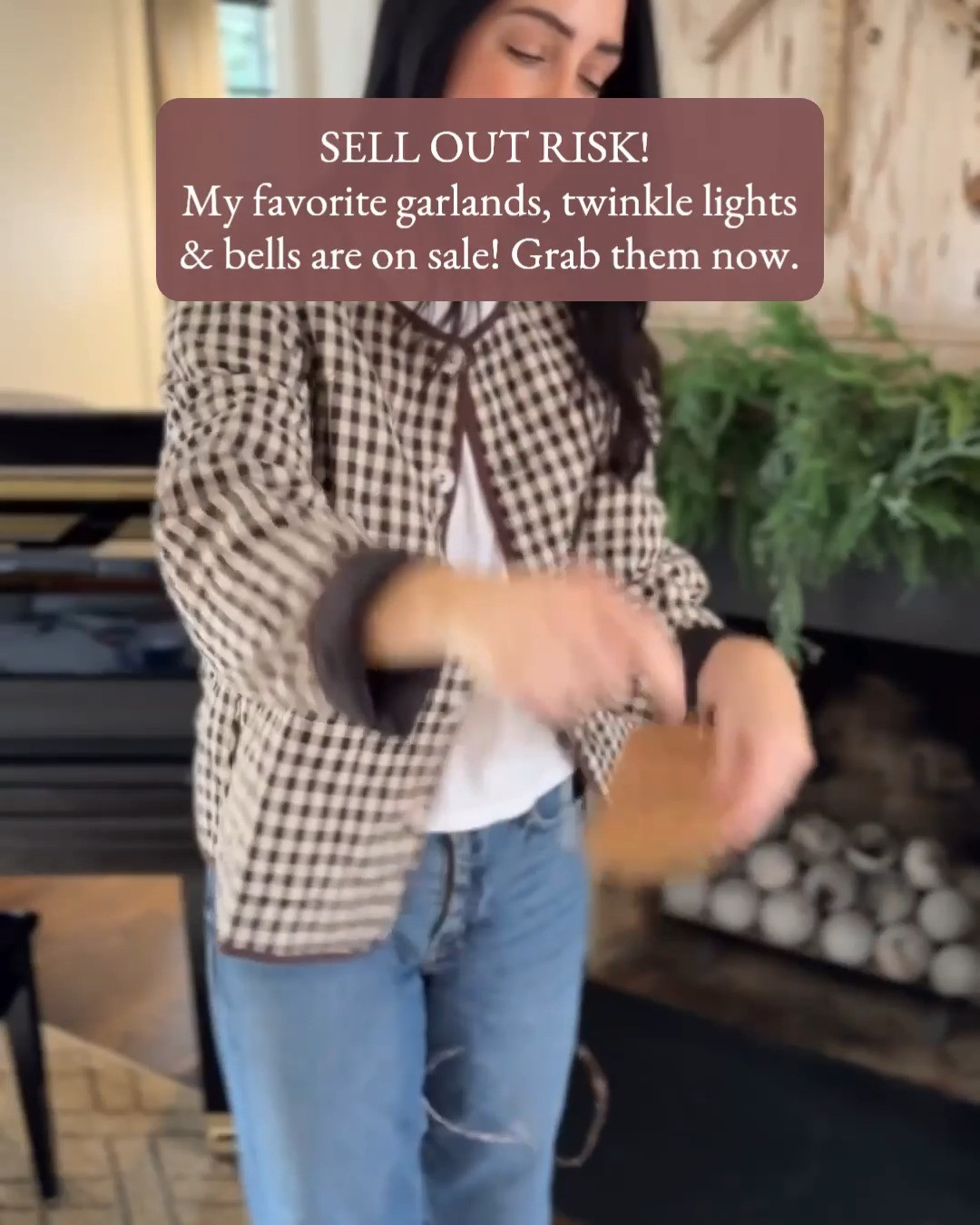 Sell out risk! My favorite garlands, twinkle lights and bells are on sale for the Amazon Early Prime Deals. Grab them now before they're gone and get ahead on holiday decorating. 

 #amazonprimedeals #earlyprimedeals #primeday #amazondeals #christmasgarland #garland #christmasdecor #holidaydecor #mantledecor #fairylights #christmasbells #christmaswreath #velvetribbon #amazonhome #founditonamazon #LTKSaleAlert