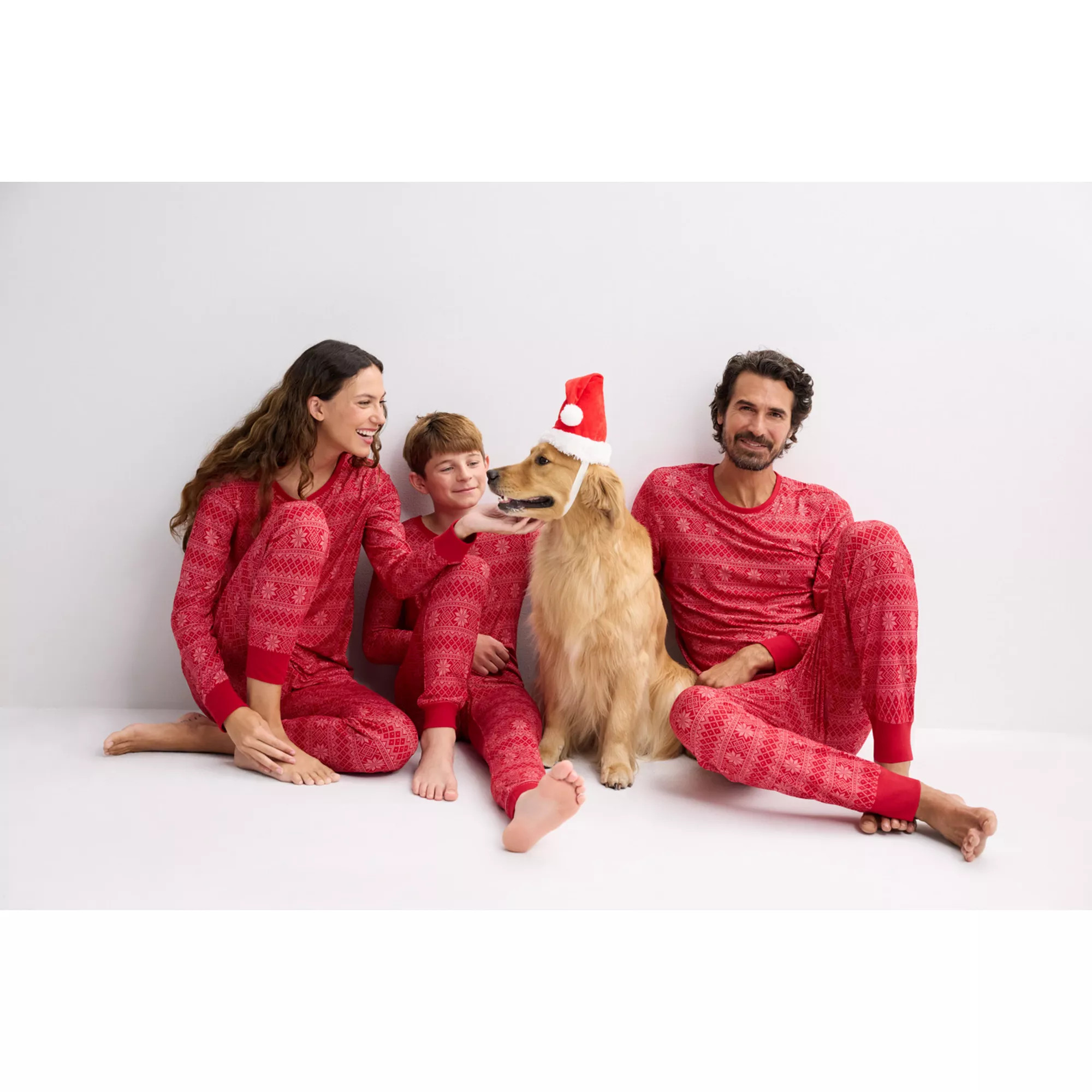 Jammies For Your Families® Fair Isle Pajama Top & Pajama Bottoms Matching Set | Kohl's