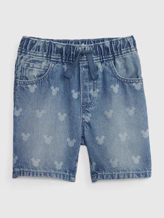 babyGap | Disney Mickey Mouse Pull-On Shorts with Washwell | Gap (US)