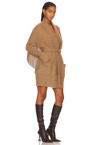 Midi Rodeo Robe in Almond | Revolve Clothing (Global)