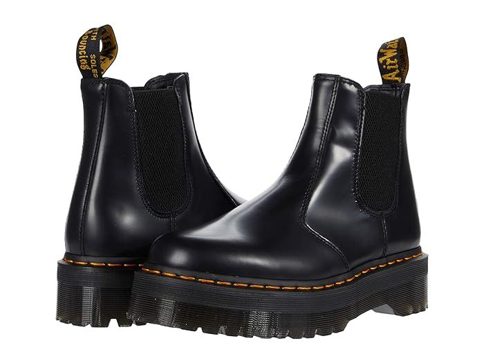 Dr. Martens 2976 Platform (Black) Boots | Zappos