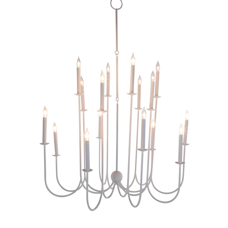 Snow 16 - Light Dimmable Classic / Traditional Chandelier | Wayfair North America