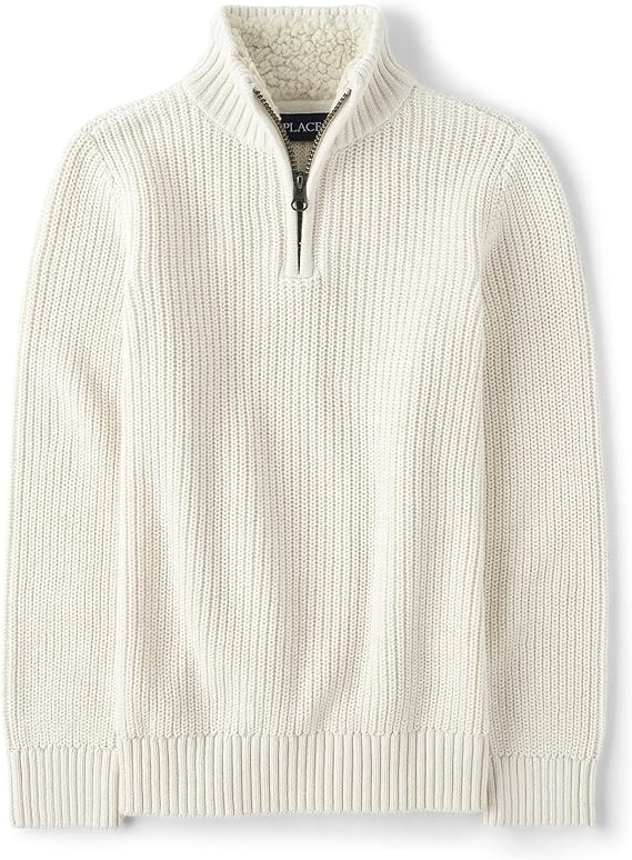 The Children's Place Big Boys' Kid Long Sleeve Sweater | Amazon (US)