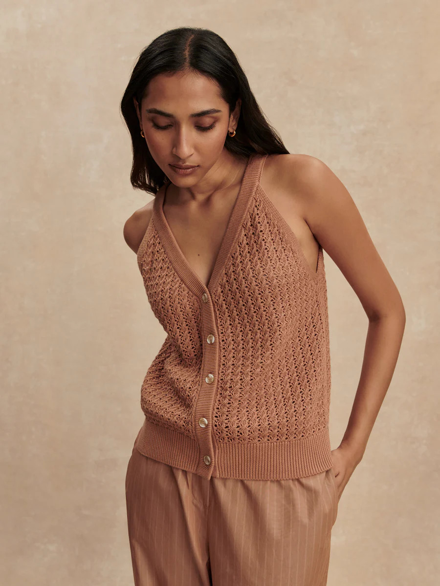 Alessia Knit Tank | Varley UK | Varley UK
