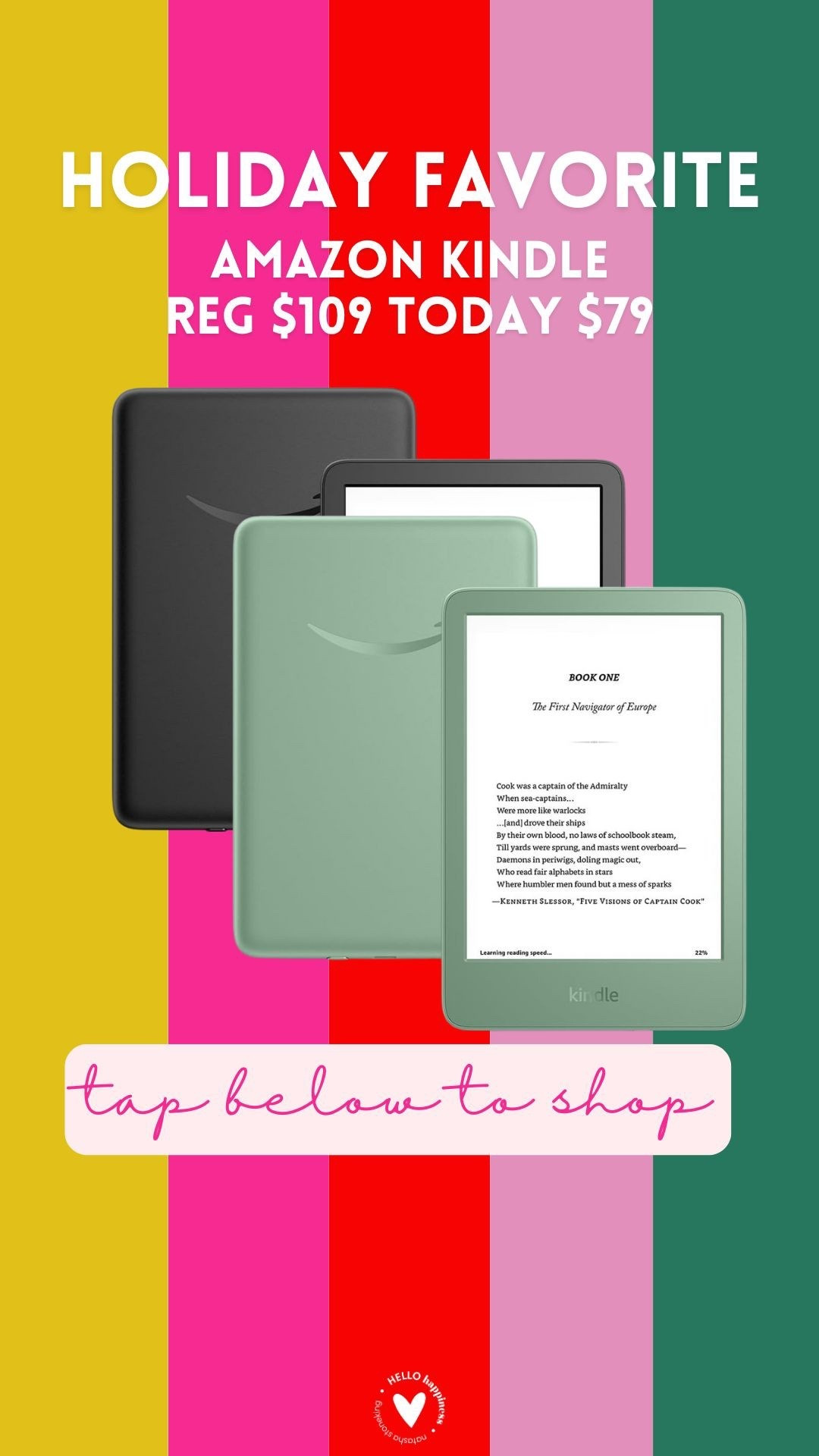 holiday favorite | Amazon kindle $79 

#LTKSaleAlert #LTKHoliday #LTKGiftGuide