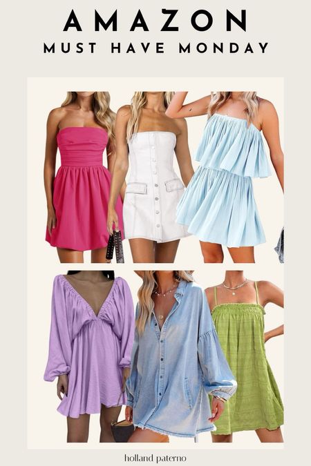 Amazon must have Monday!

Mini dress | spring | summer | trending 

#LTKstyletip #LTKSeasonal #LTKfindsunder50