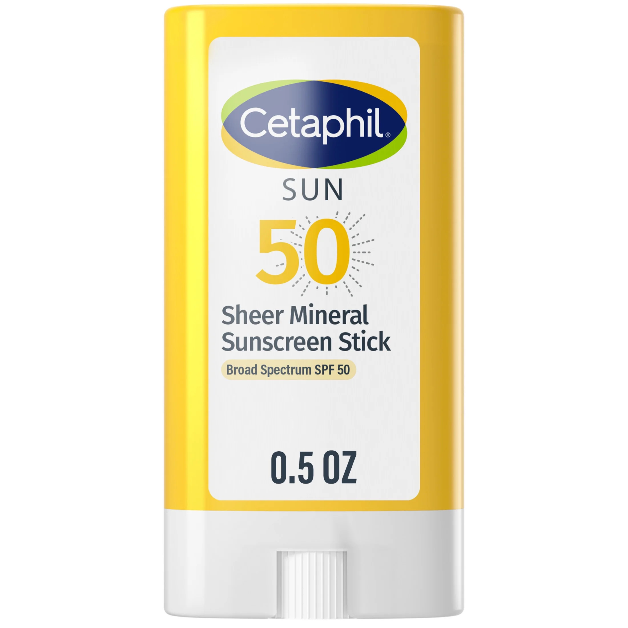 Cetaphil Sheer Mineral Sunscreen Stick, SPF 50, 0.5 oz | Walmart (US)
