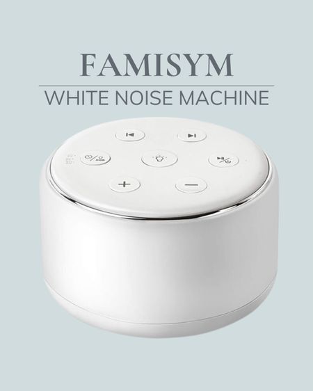 Love the FamiSym white noise machine! 

#LTKfindsunder50 #LTKbaby #LTKbump