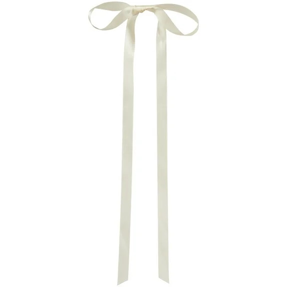 My Texas House Ivory Satin 10 Pack Tie Bows | Walmart (US)