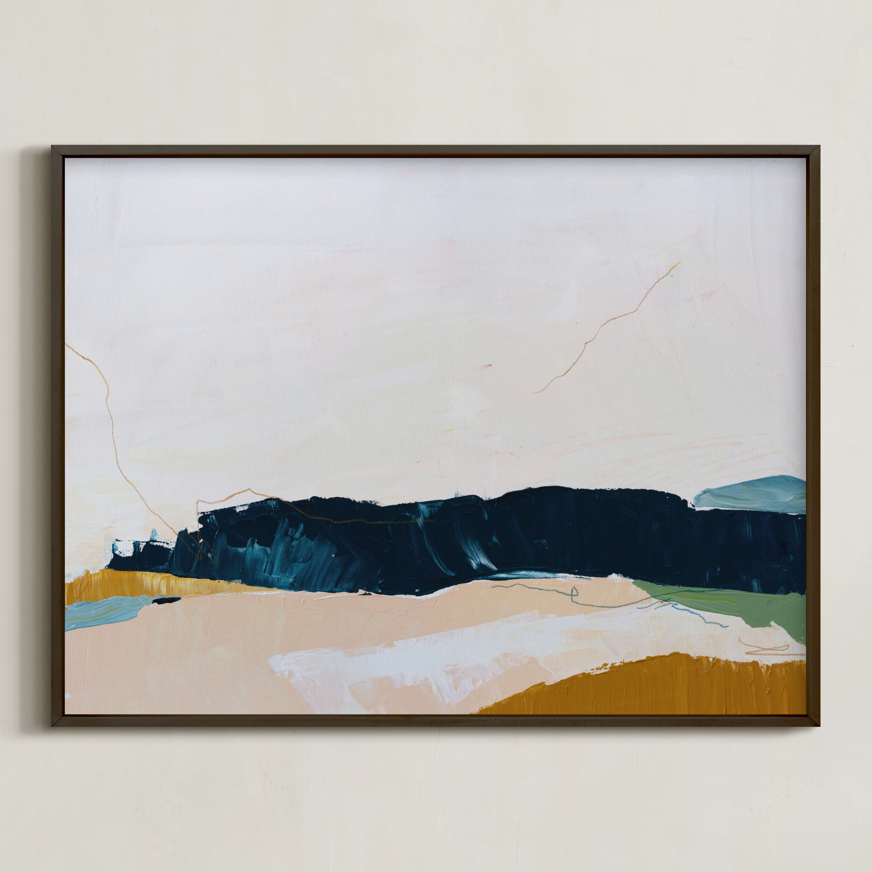 "Moving Mountains II" - Painting Limited Edition Art Print by Kayla King. | Minted