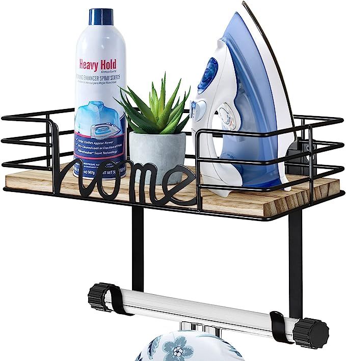 Amazon.com: TJ.MOREE Ironing Board Hanger Wall Mount - Laundry Room Iron and Ironing Board Holder... | Amazon (US)