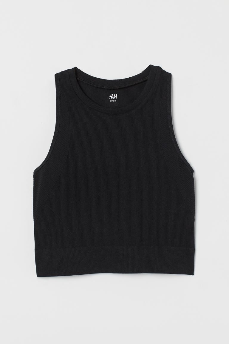 Seamless sports top | H&M (UK, MY, IN, SG, PH, TW, HK)