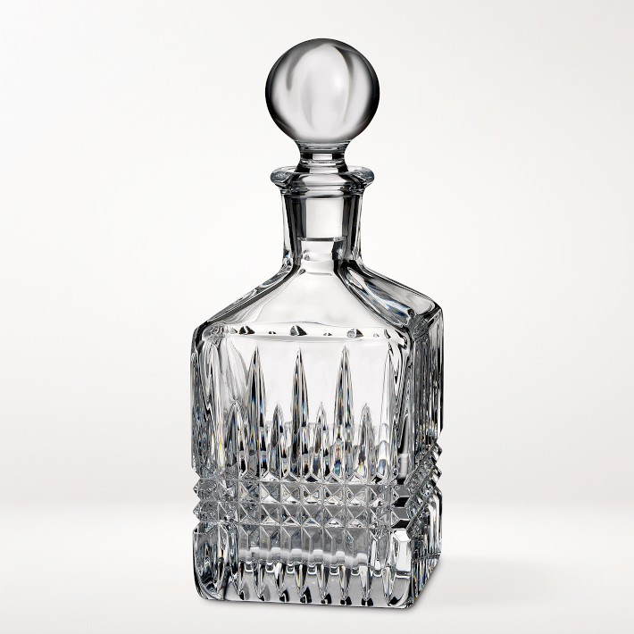 Waterford Lismore Diamond Square Decanter | Williams-Sonoma