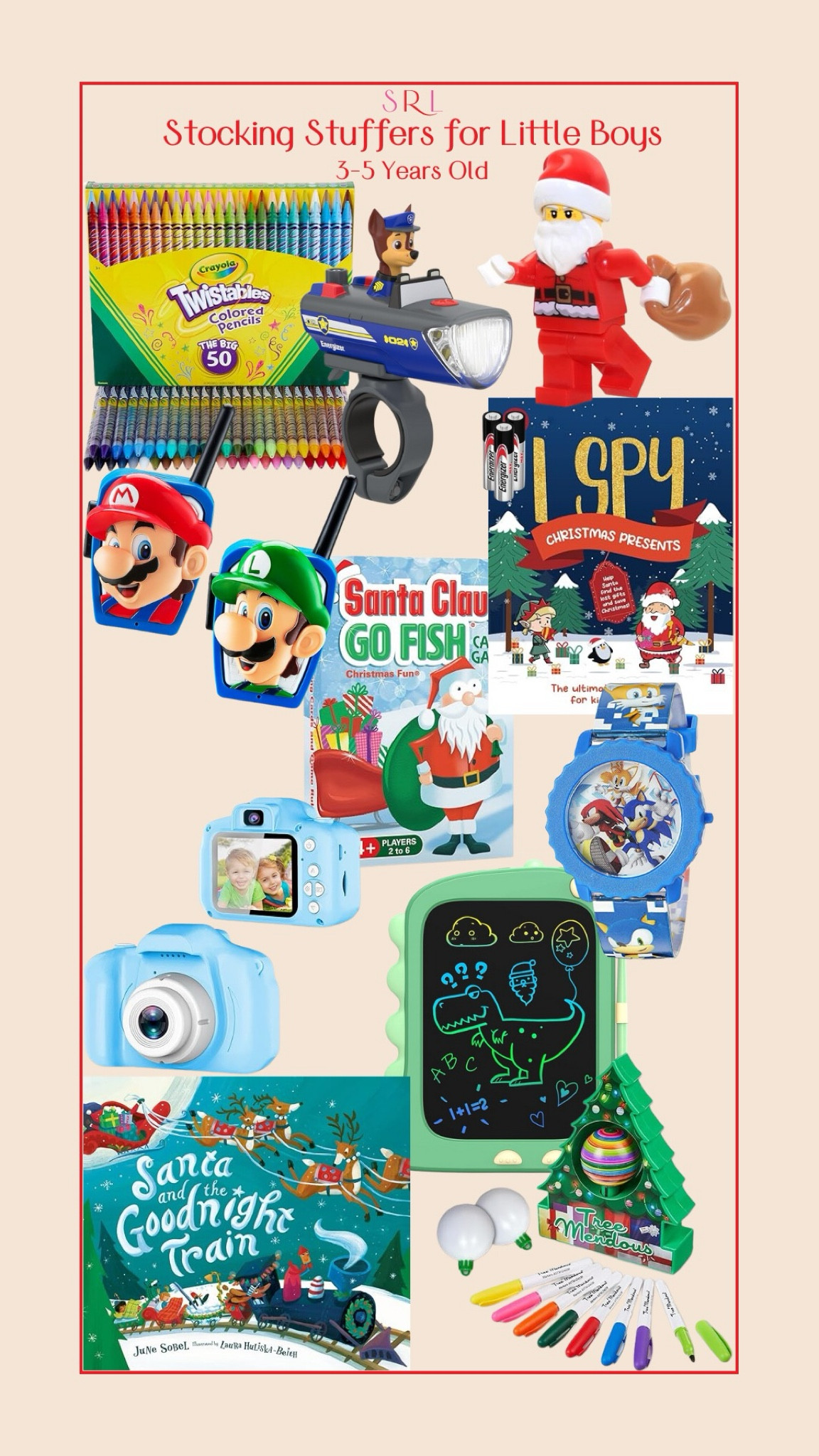 stocking stuffers for little boys aged 3-5 years old! 

#LTKGiftGuide #LTKHoliday #LTKkids