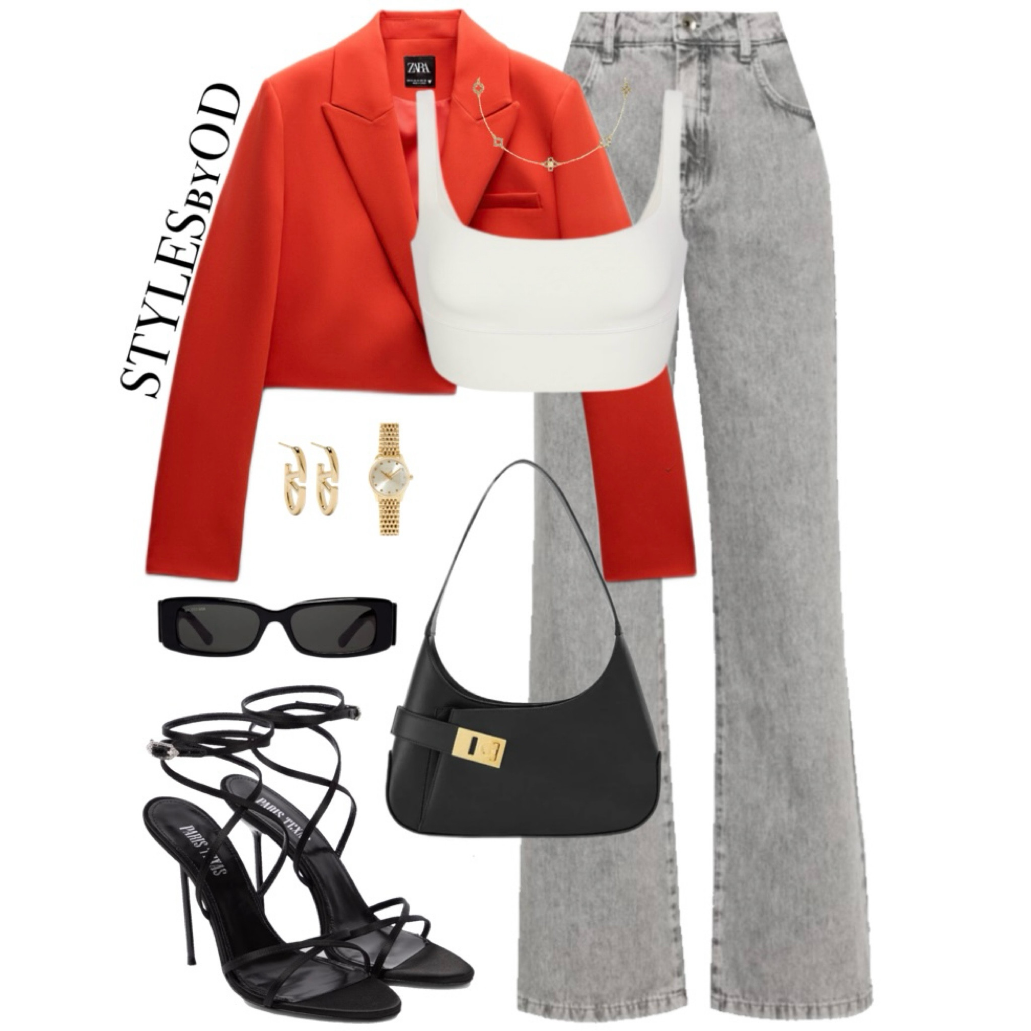 street chic with a pop of red💋🌉

#LTKstyletip #LTKpartywear #LTKsale