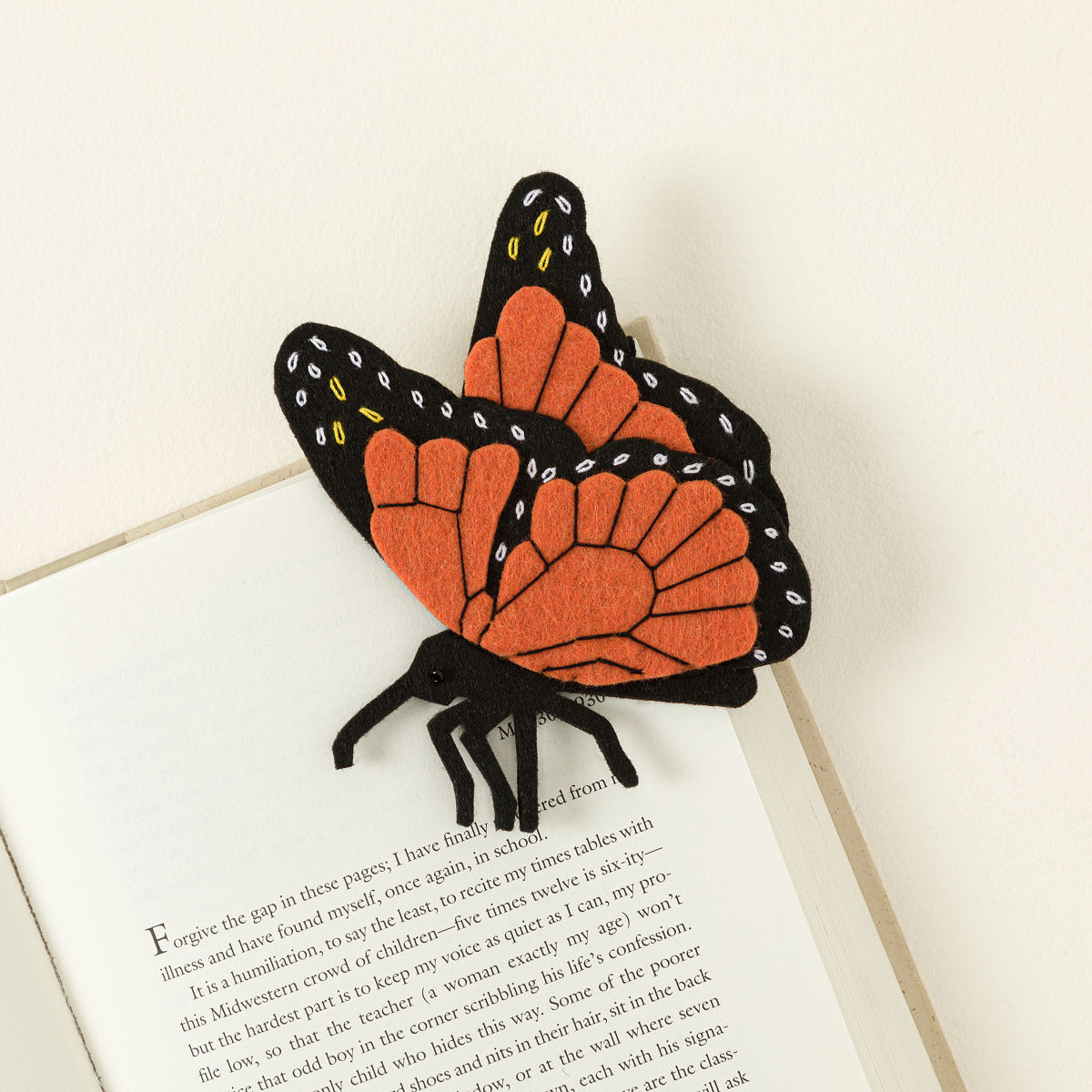 Monarch Butterfly Corner Page Holder | UncommonGoods