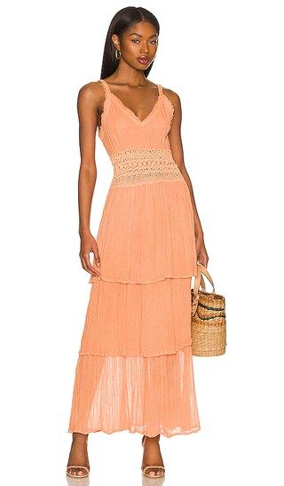 Heart Of Gold Dress in Clay | Revolve Clothing (Global)