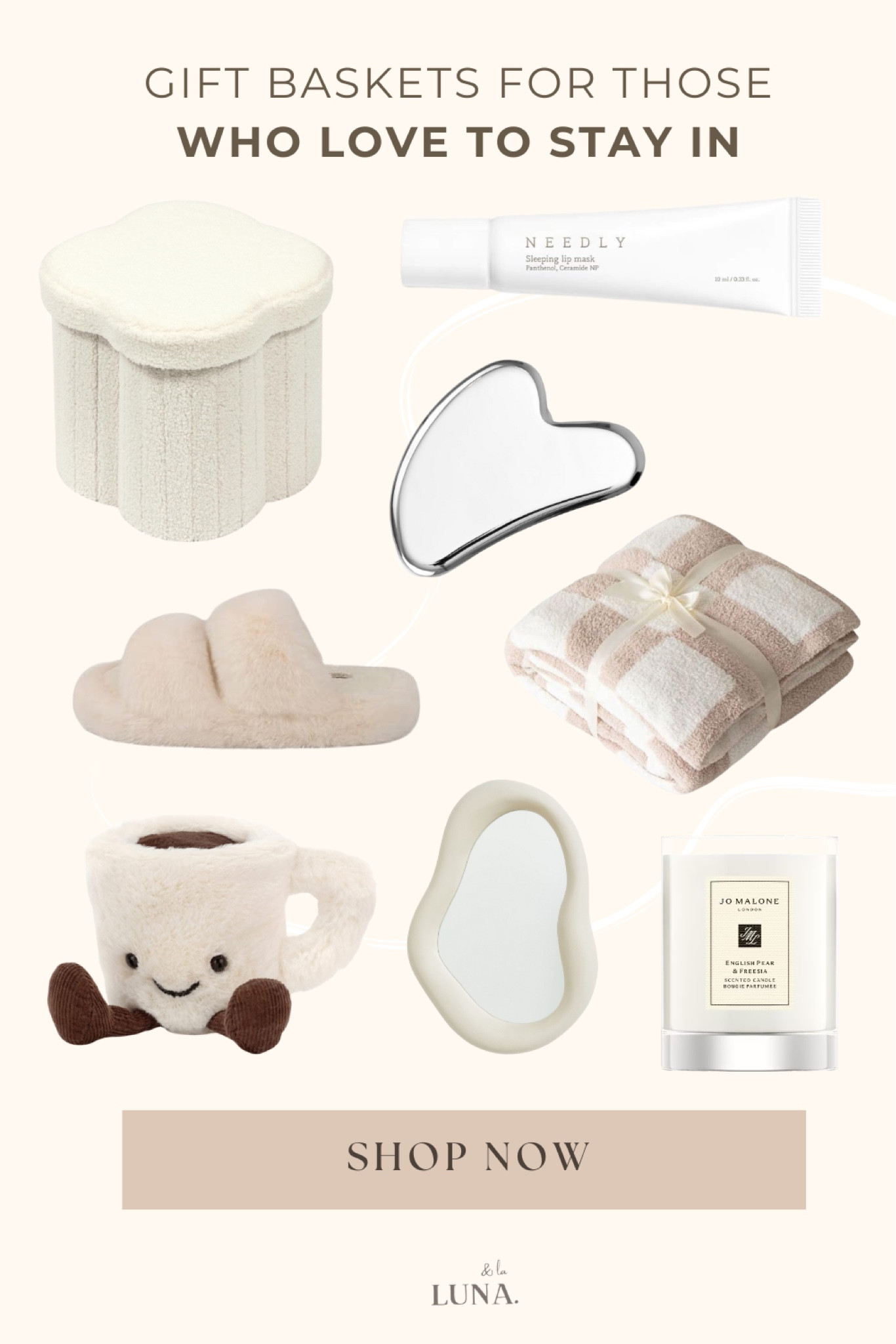 The Ultimate Cozy Gift Basket for girlies who like to stay at home | gift inspo, presents

#LTKHome #LTKU #LTKFamily
