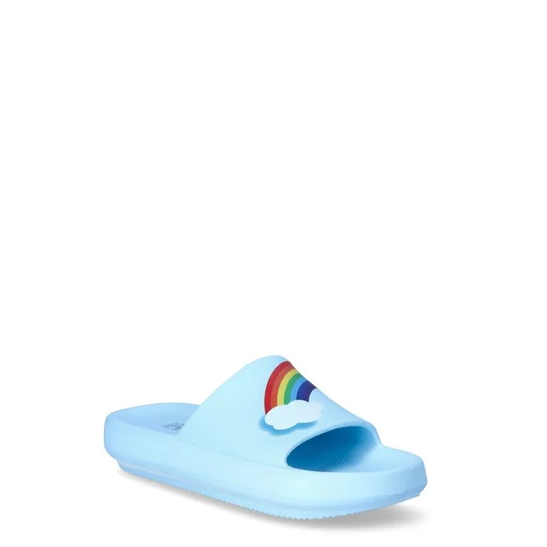 No Boundaries Women’s Rainbow Comfort Slides, Sizes 6-12 - Walmart.com | Walmart (US)
