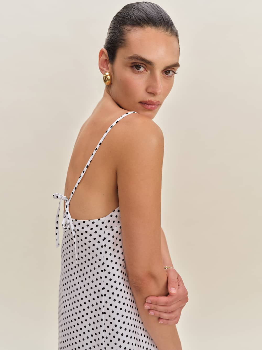 Aubree Linen Dress | Reformation (Global)