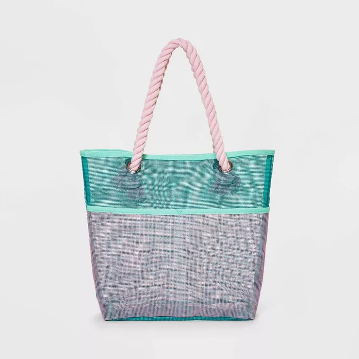 Girls' Colorblock Mesh Tote - art class™ | Target