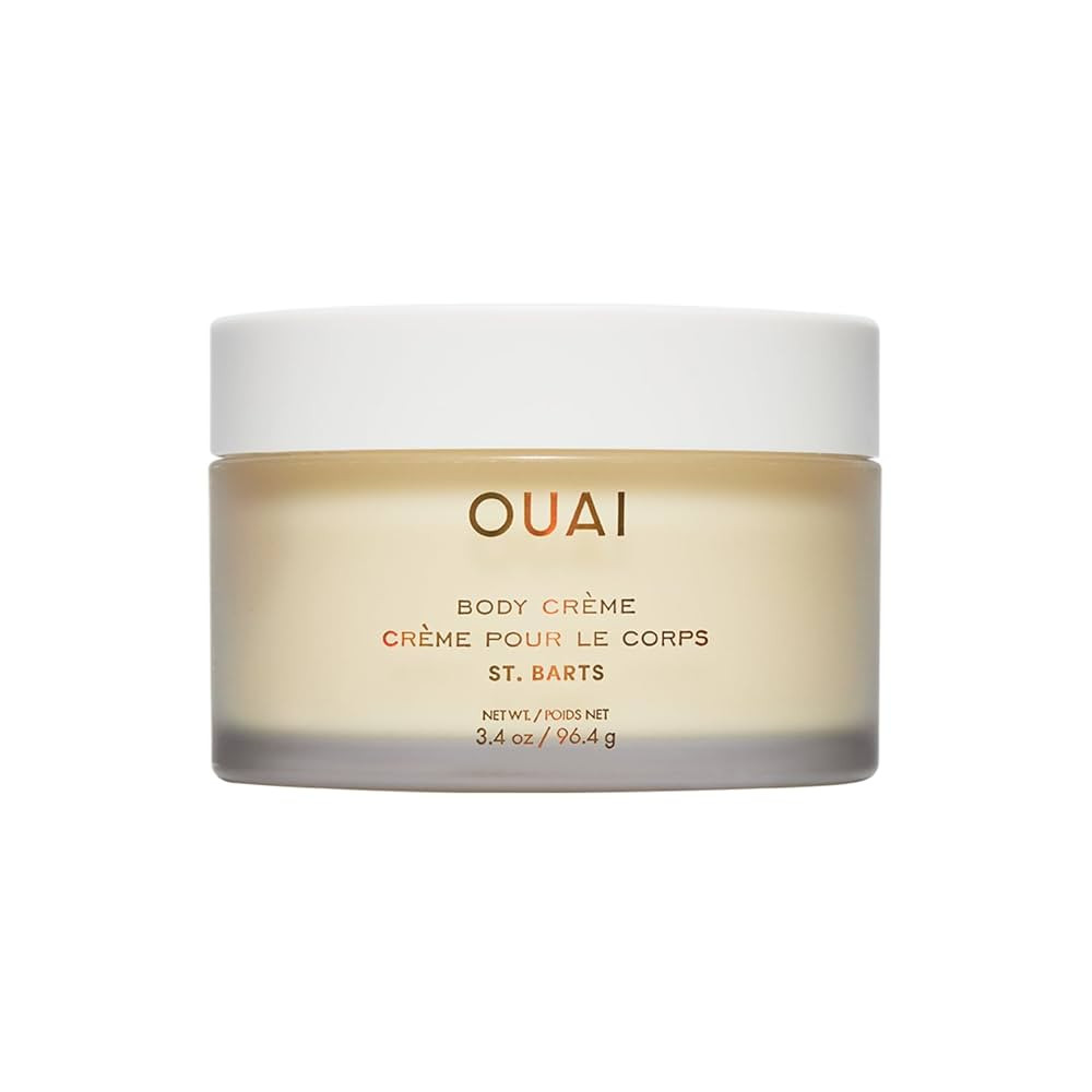 OUAI Body Creme, St. Barts Travel Size - Hydrating Whipped Body Cream with Cupuaçu Butter, Cocon... | Amazon (US)
