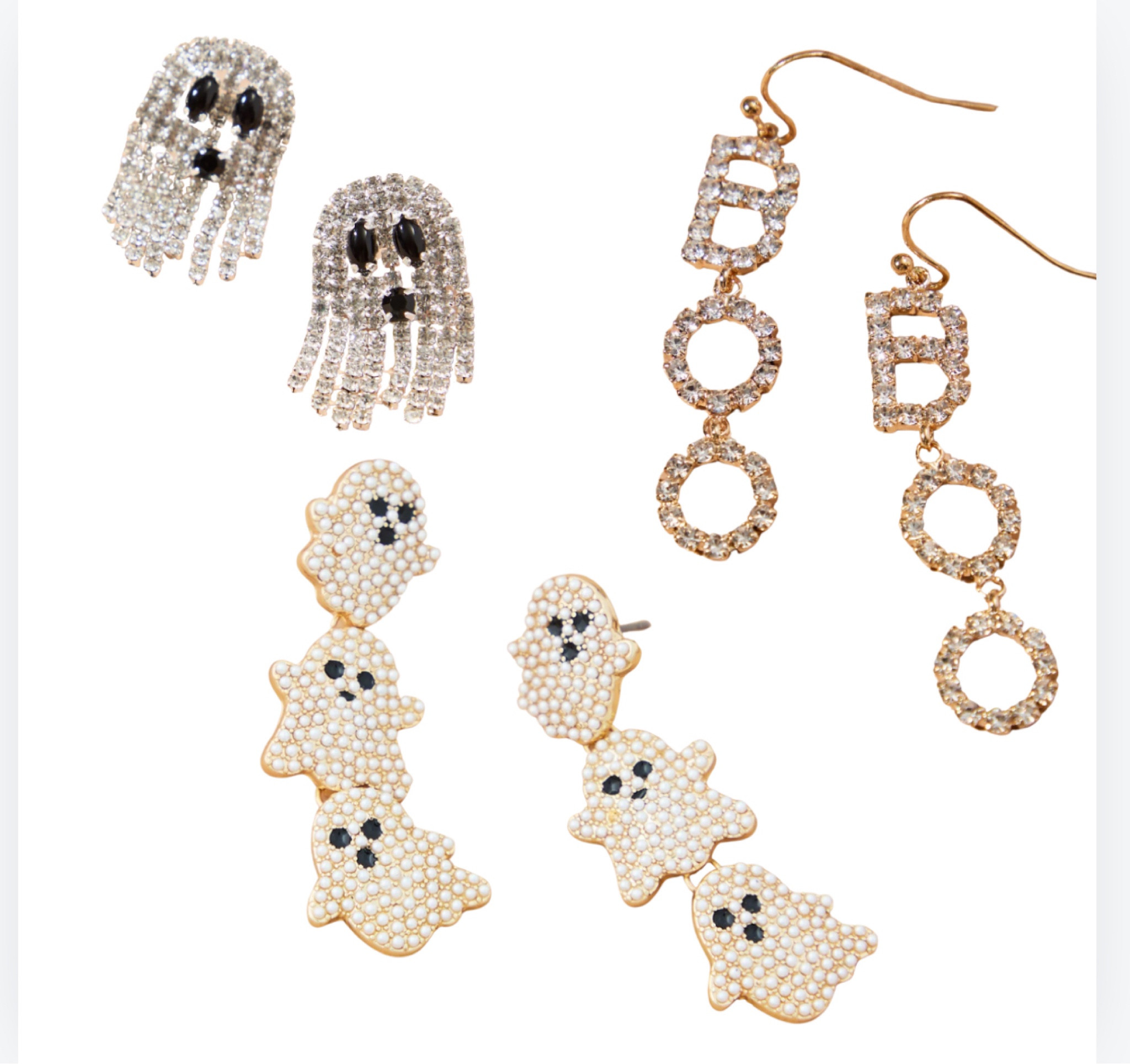 Get in the spooky spirit with Altar’d State’s Halloween-inspired earrings! From cute ghost designs to fun “Boo” styles, these festive accessories are perfect for adding a playful touch to your fall wardrobe. Snag your favorites before they disappear! 👻 #AltarDState #HalloweenStyle #SpookySeason

#LTKBeauty #LTKSeasonal #LTKStyleTip