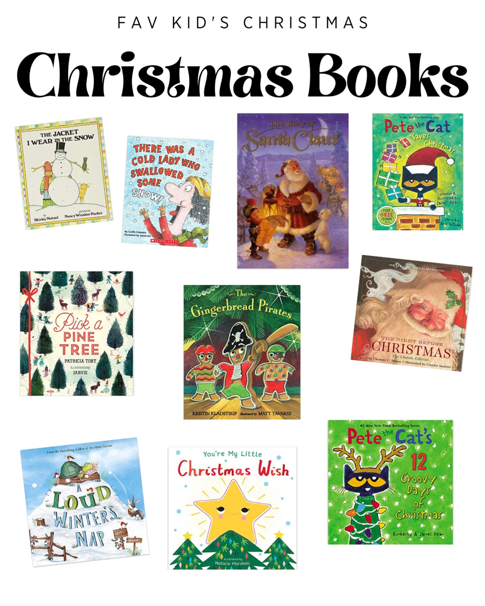 We love having festive books for each holiday. Here are some of our favorites for Christmas and winter time. 

#LTKSeasonal #LTKkids #LTKHoliday